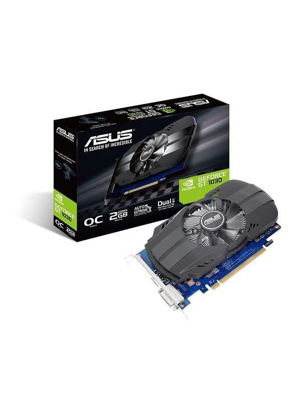 ASUS GeForce GT 1030 Phoenix OC - 2GB GDDR5 RAM - Grafikkort