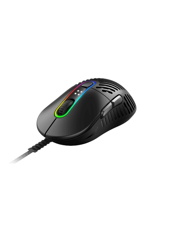 Mountain Makalu 67 - RGB Gaming mouse - Black - Gaming Mus - Optisk - 6 knapper - Sort med RGB lys