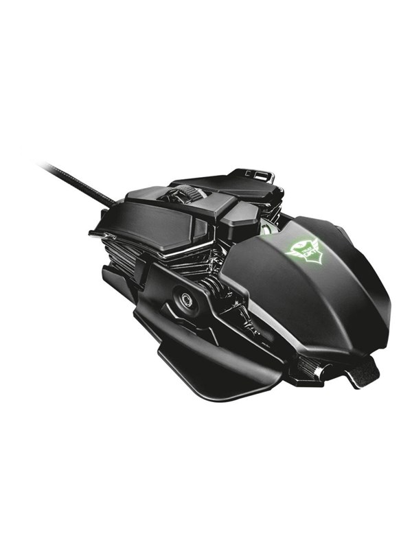 Trust Gaming GXT 138 X-Ray Illuminated Gaming Mouse - Mus - Optisk - Sort