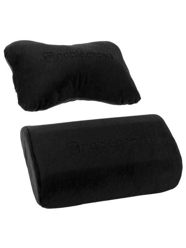 noblechairs Pillow-set for EPIC/ICON/HERO - Black - Sort - Stof -