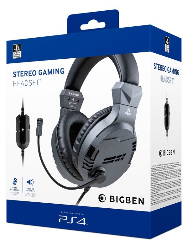 BigBen Interactive PS4/PS5 Gaming Headset V3 - Titan - Headset - Sony Playstation 5