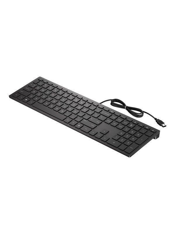 HP Pavilion Wired Keyboard 300 - Tastatur - Nordisk - Sort