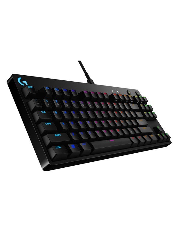 Logitech G PRO (2019) Mechanical Gaming Keyboard - US international - Gaming Tastatur - Uden Numpad - Sort