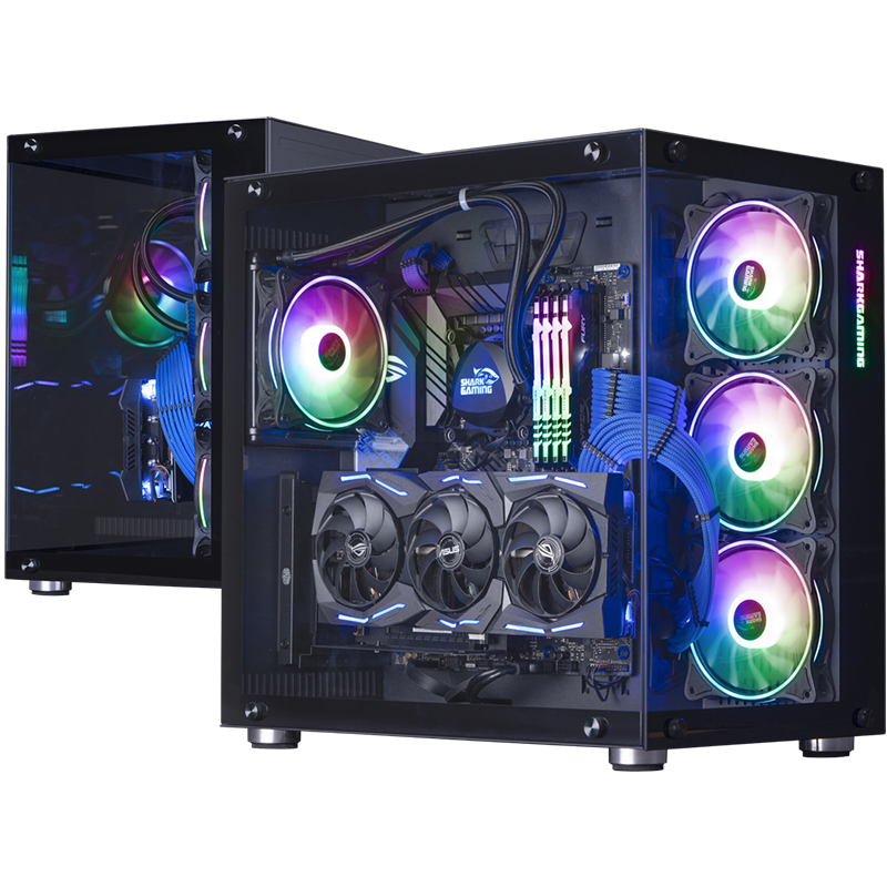 Mighty Deep Blue Gaming PC