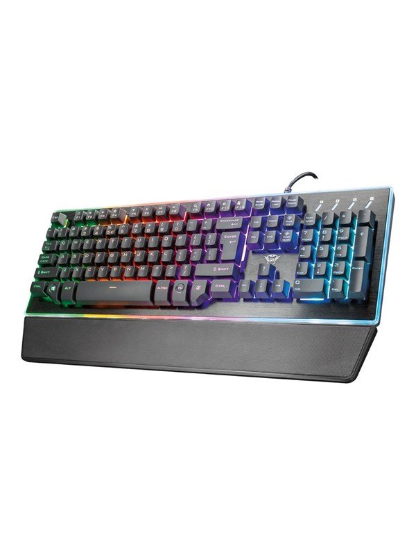 Trust Gaming GXT 860 Thura Semi-mechanical Keyboard - Tastatur - Sort