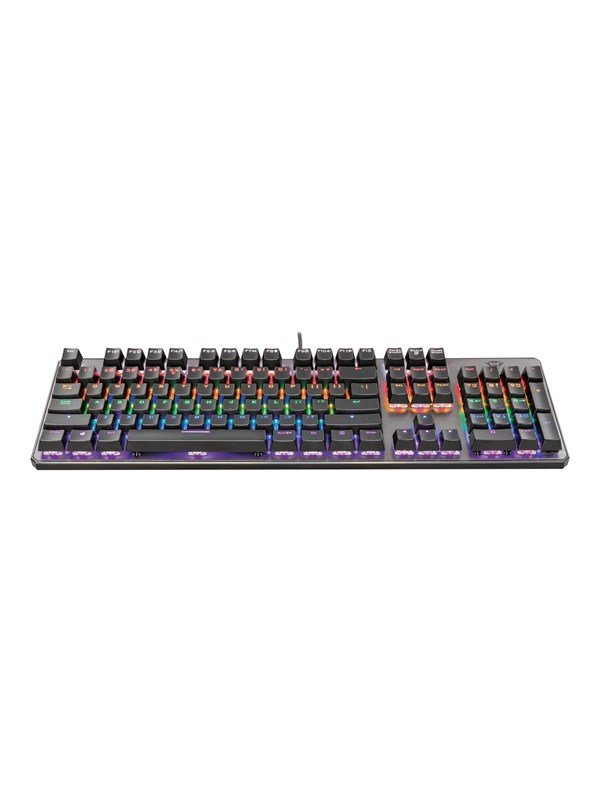 Trust Gaming GXT 865 Asta Mechanical Keyboard Nordic - Tastatur - Nordisk - Sort
