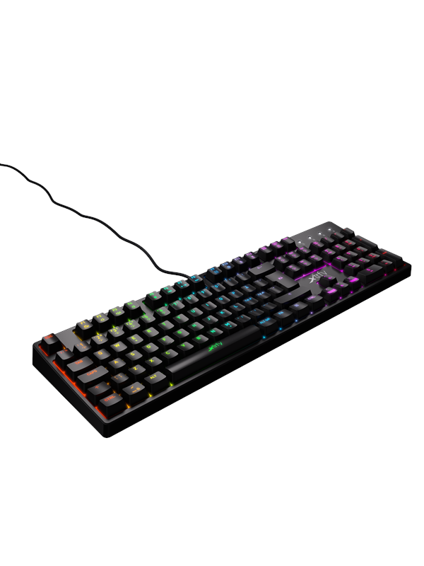 Xtrfy K4 RGB - Gaming Tastatur - Nordisk - Sort