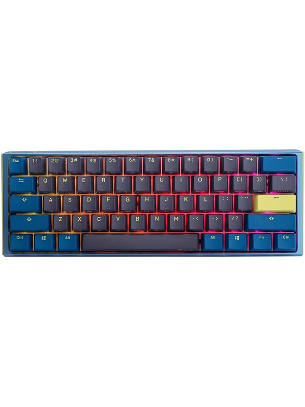 Ducky One 3 Daybreak Mini 60% MX Black - ND - Gaming Tastatur - Uden Numpad - Nordisk - Blå