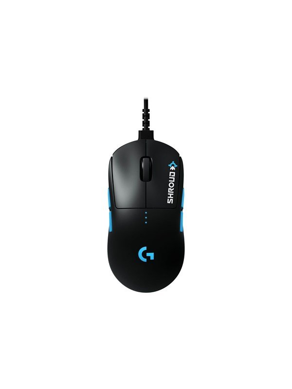 Logitech G Pro Wireless Mouse - Shroud Edition - Gaming Mus - Optisk - 8 knapper - Sort