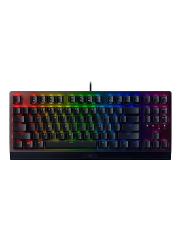 Razer BlackWidow V3 Tenkeyless - Green - ND - Gaming Tastatur - Uden Numpad - Nordisk - Sort