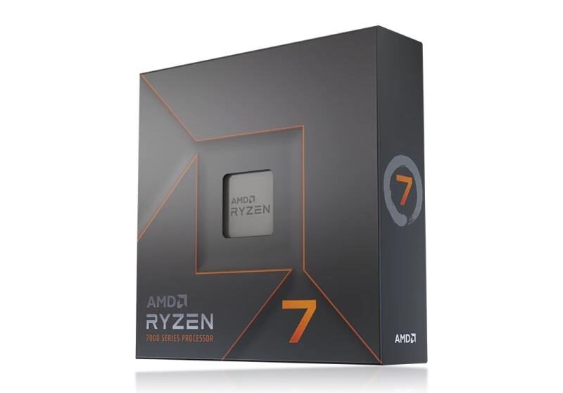 AMD Ryzen 7 7700X 4.5 GHz 40MB, AM5, 105W (No cooler incl.)
