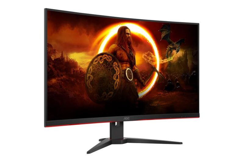 AOC Gaming Skærm CQ32G2SE/BK - WLED 32" 1ms QHD 2560 x 1440 , 165Hz