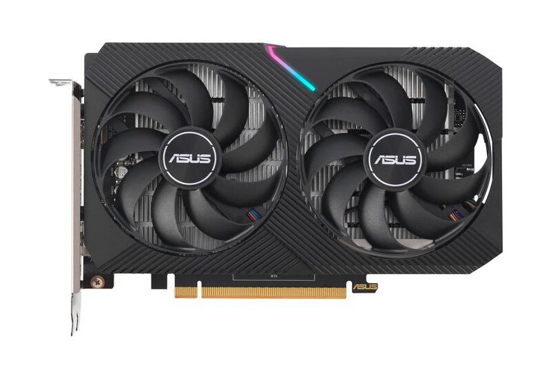 ASUS Dual Radeon RX 6400 Grafikkort - 4GB GDDR6 - AMD Radeon RX 6400 - PCI Express 4.0