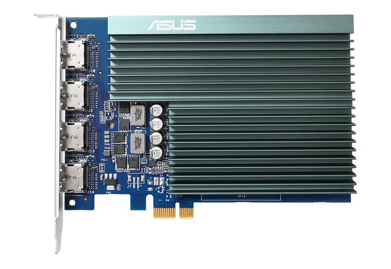 ASUS GT730-4H-SL-2GD5 Grafikkort - blæserløs - 2GB GDDR5 - NVIDIA GT 730 - PCI Express 2.0