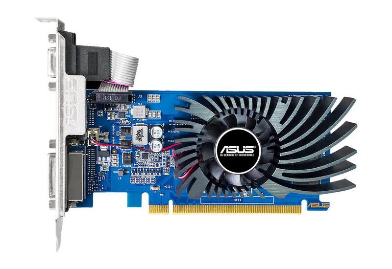 ASUS GeForce GT 730 EVO Grafikkort - lavprofil - 2GB DDR3 - NVIDIA GT 730 - PCI Express 2.0