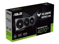 ASUS TUF Gaming GeForce RTX 4070 Ti - OC Edition - grafikkort - GeForce RTX 4070 Ti - 12 GB GDDR6X - PCIe 4.0 - 2 x HDMI, 3 x DisplayPort