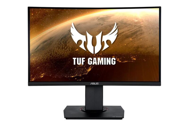 ASUS TUF Gaming VG24VQR skærm - LED baglys - 23.6" - AMD FreeSync Premium - VA - 4ms,1ms - Full HD 1920x1080