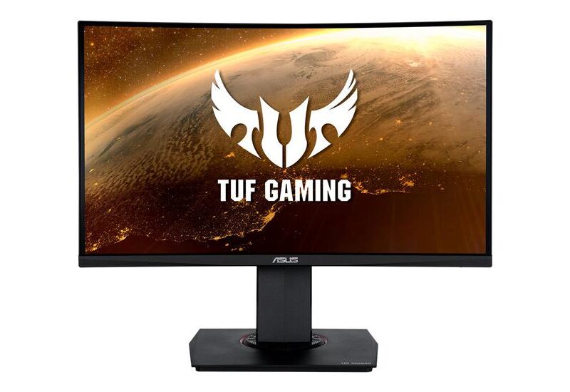 ASUS TUF Gaming VG24VQR skærm - LED baglys - 23.6" - AMD FreeSync Premium - VA - 4ms,1ms - Full HD 1920x1080