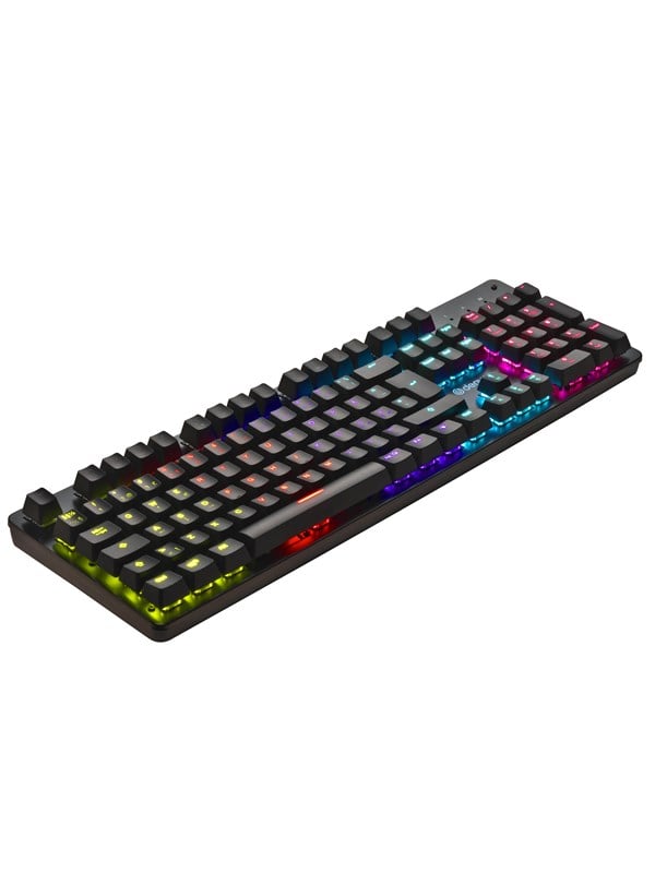 DENVER GKK-330 NORDIC - Gaming Tastatur - Nordisk - Sort