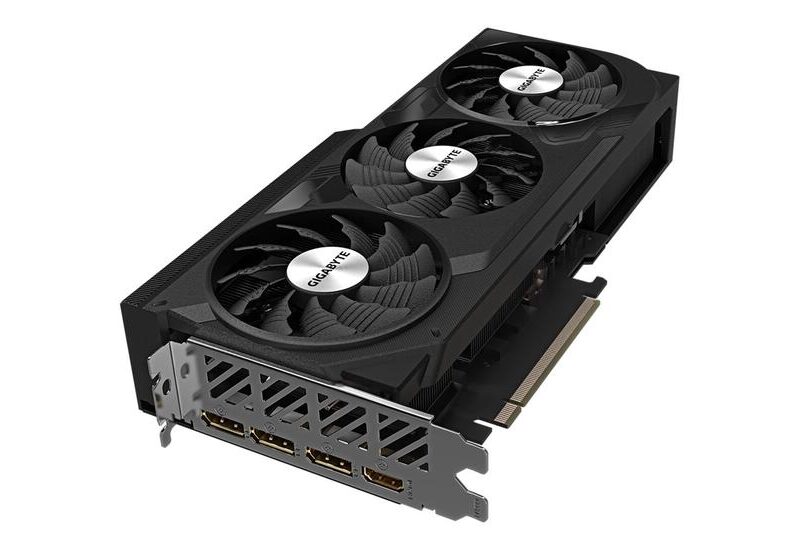 GIGABYTE Gaming GeForce RTX 4070 WindForce OC - 12GB GDDR6X RAM - Grafikkort