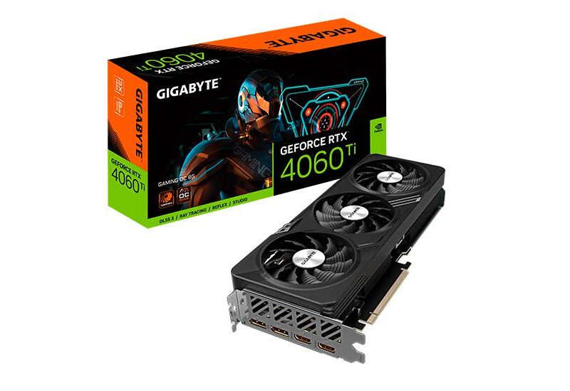 Gigabyte GeForce RTX 4060 Ti OC GAMING Grafikkort - 8GB GDDR6 - PCIe 4.0