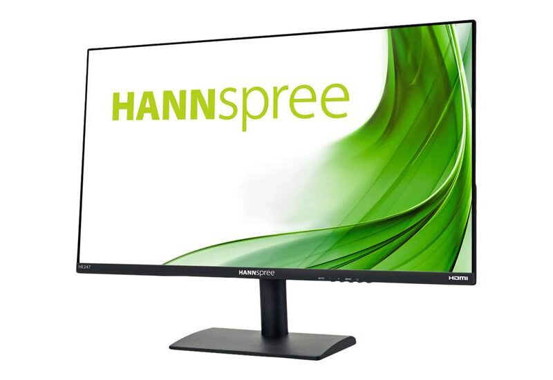 Hannspree HE247HFB skærm - LED baglys - 23.6" - 5ms - Full HD 1920x1080 ved 60Hz