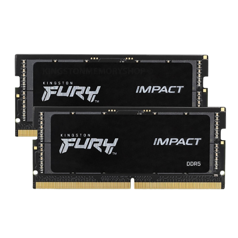 Kingston Fury Impact 2x16GB 4800Mhz DDR5 SODIMM LAPTOP RAM