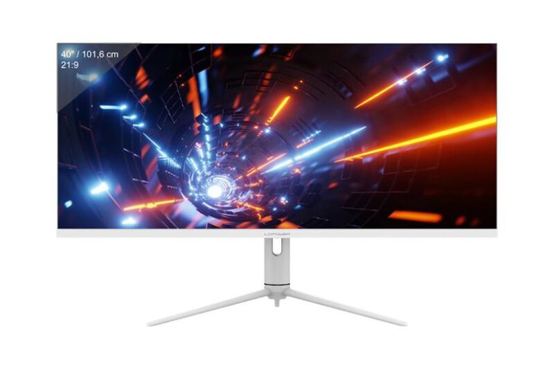 LC Power LC-M40-UWQHD-144 skærm - Kantbelyst LED - 40" - AMD FreeSync Premium - ADS-IPS - 4ms - UWQHD 3440x1440