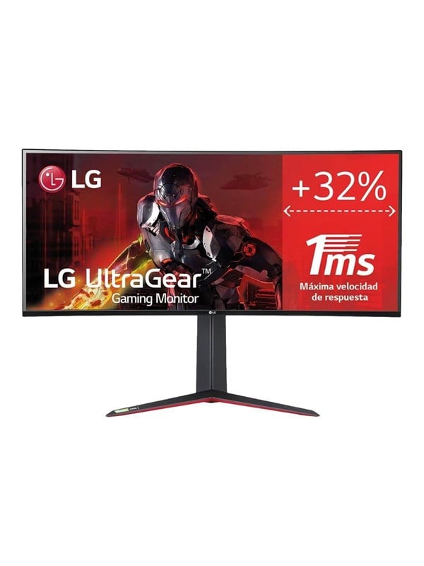 LG 34" Skærm UltraGear 34GN850P-B - LED monitor - curved - 34" - HDR - Sort - 1 ms AMD FreeSync Premium