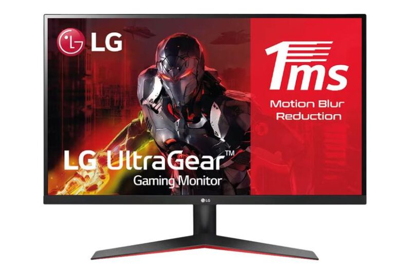 LG UltraGear 27MP60GP-B skærm - Edge LED - 27" - AMD FreeSync - IPS - 5ms,1ms - Full HD 1920x1080