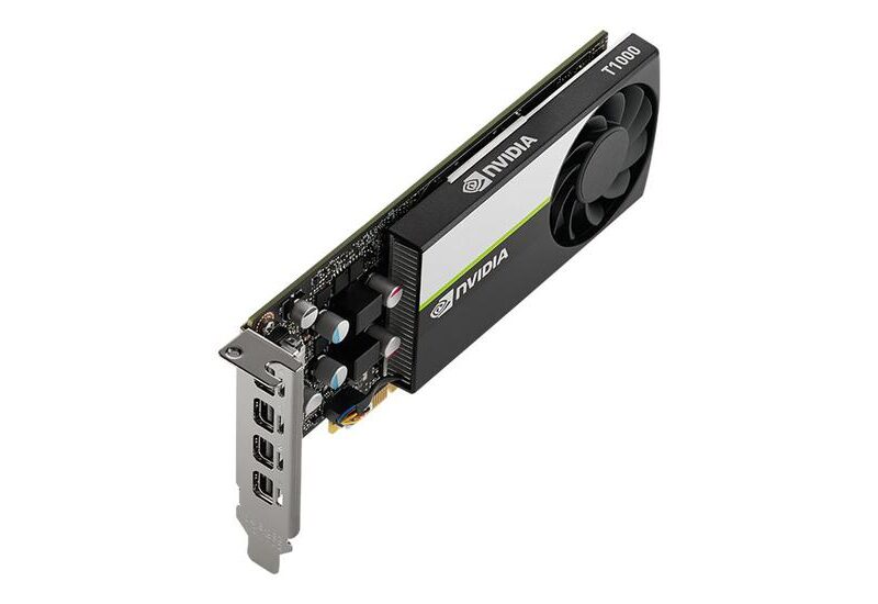 NVIDIA T1000 Grafikkort - lavprofil - 4GB GDDR6 - NVIDIA T1000 - PCI Express 3.0 x16