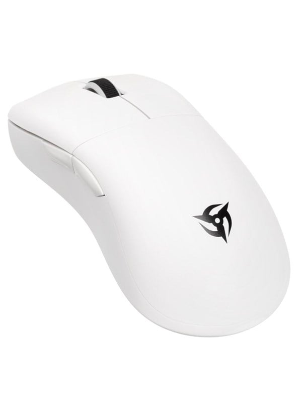 Ninjutso Origin One X Wireless Gaming mouse - White - Gaming Mus - Optisk - 5 knapper - Hvid