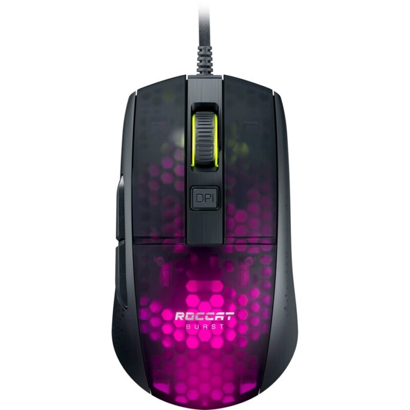 Roccat Burst Pro Sort RGB Gaming Mus