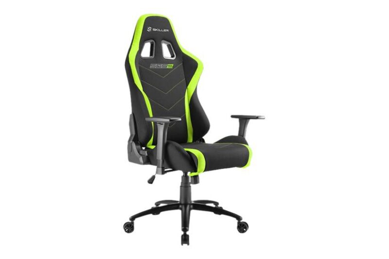 Sharkoon Skiller SGS2 - Gaming stol - Sort, grøn