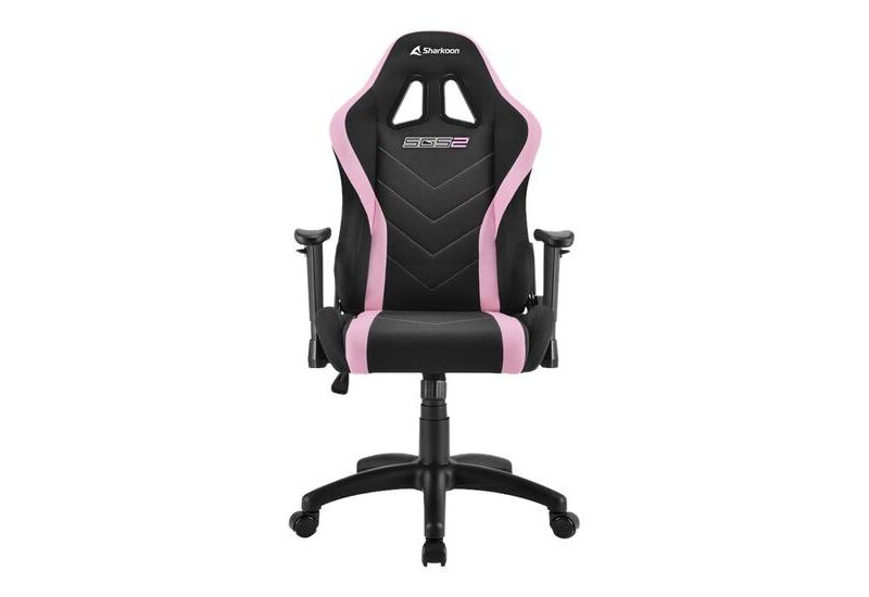 Sharkoon Skiller SGS2 Jr. - Gaming stol - Sort, pink