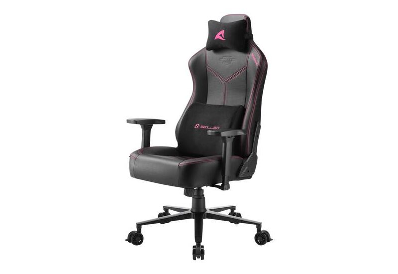 Sharkoon Skiller SGS30 - Gaming stol - Sort, pink