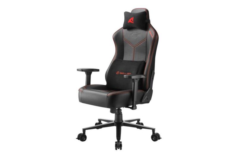 Sharkoon Skiller SGS30 - Gaming stol - Sort, rød
