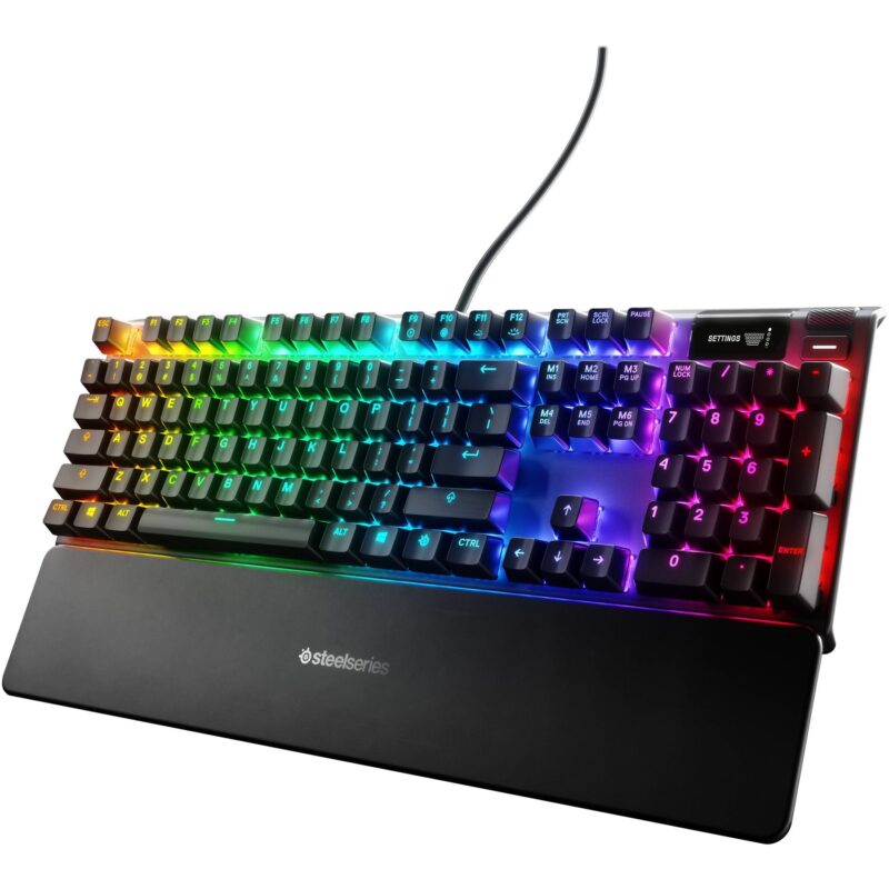 SteelSeries Apex Pro Tastatur Mekanisk RGB Kabling