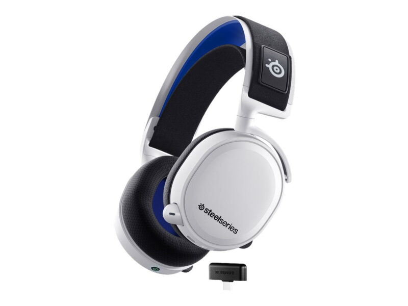 SteelSeries Arctis 7P+ Wireless Gaming Headset (PS5 + PC), White