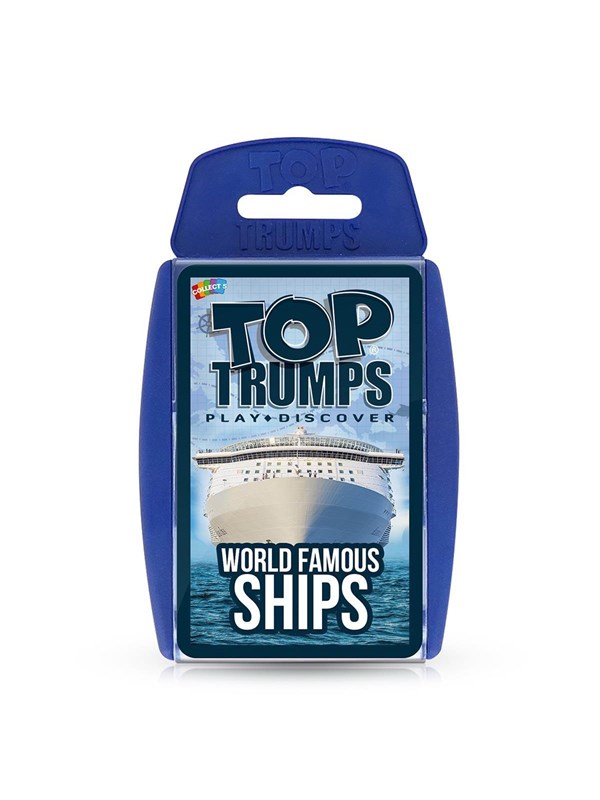 Winning Moves World Famous Ships Top Trumps Card Game (English)