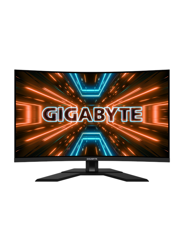 GIGABYTE 31" Skærm M32UC - 3840x2160 (4K / UHD) - 160Hz - SS VA - 18W USB-C HUB - Curved - Sort - 1 ms AMD FreeSync 2