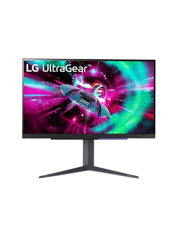 LG 27" Skærm UltraGear 27GR93U-B - LED monitor - 4K - 27" - HDR - Sort - 1 ms AMD FreeSync Premium