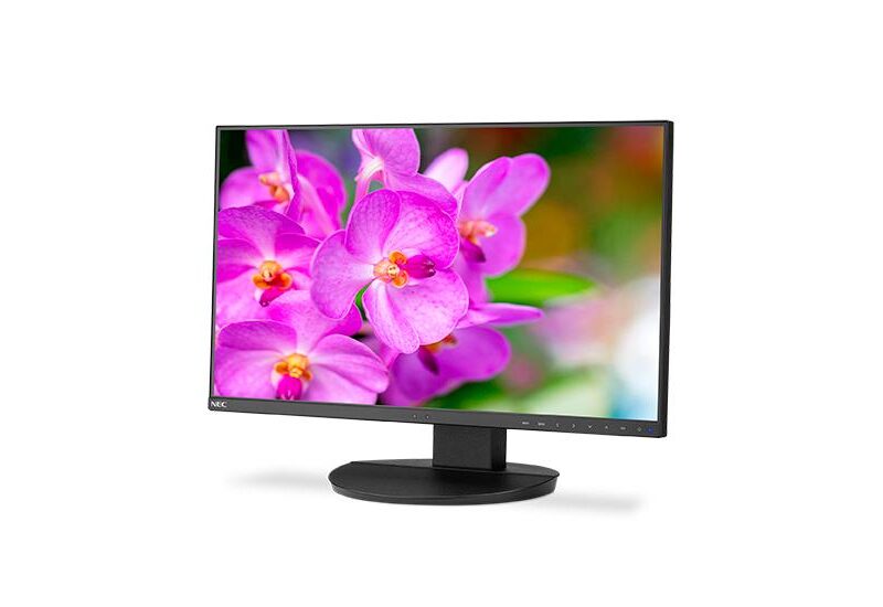 NEC MultiSync EA241F-BK LED display 61 cm (24") 1920 x 1080 pixel Fuld HD Sort