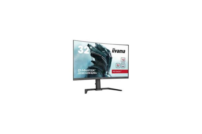 iiyama G-MASTER Red Eagle GCB3280QSU-B1 VA Panel - 31,5" 2560 x 1440 @165Hz Gaming skærm