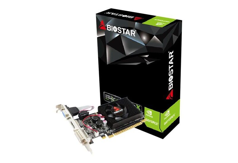 Biostar VN2103NHG6 Ver. G210 Grafikkort - lavprofil - 1GB DDR3 - NVIDIA 210 - PCI Express 2.0 x16