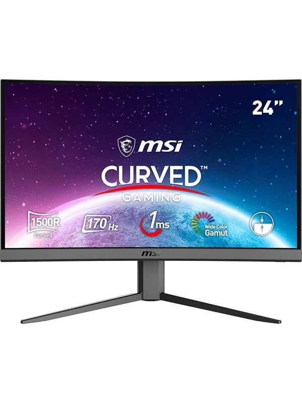 MSI 24" Skærm G24C4 E2 - Black - 1 ms AMD FreeSync Premium