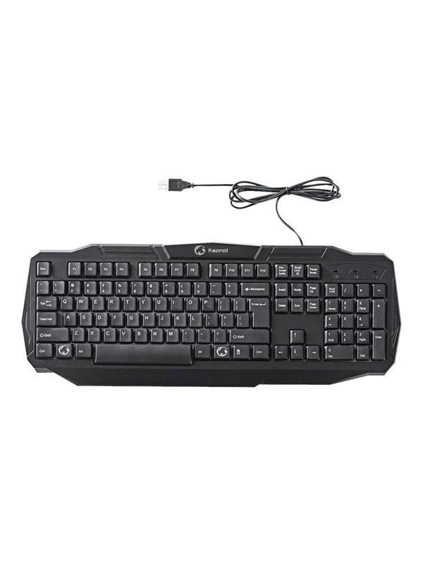 Nedis Gaming - Tastatur - Universal - Sort