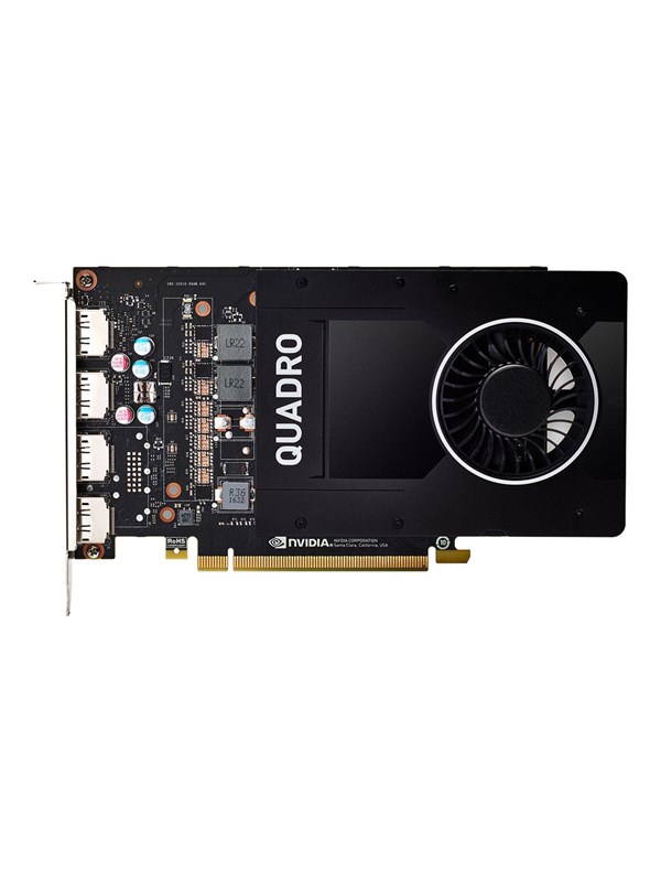 PNY Quadro P2000 - 5 GB GDDR5 RAM - Grafikkort