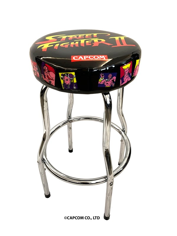 Arcade1Up Capcom Legacy Adjustable Stool -