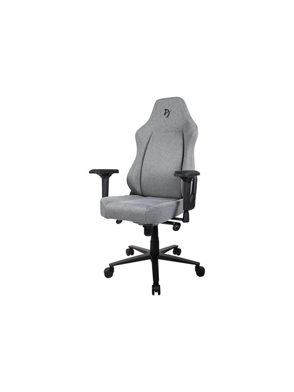 Arozzi Primo - chair - aluminium woven fabric metal frame - grey Kontor Stol - Aluminium - Op til 140 kg